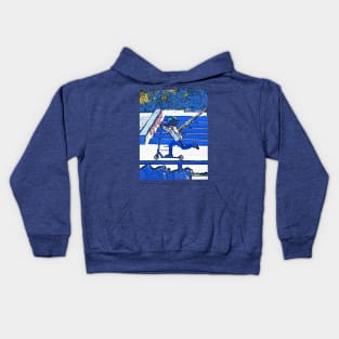 Learning to Scooter! - Scooter Boy Kids Hoodie